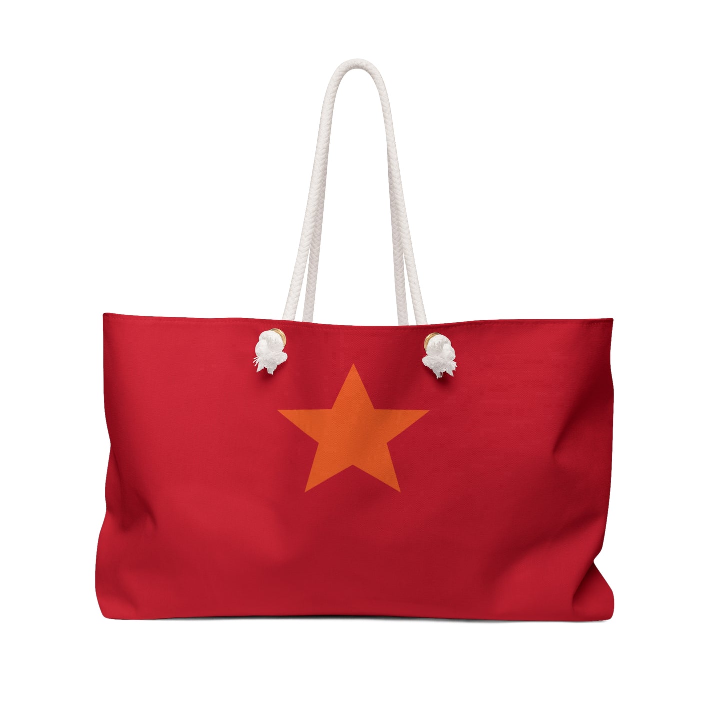 Bolso de fin de semana Red Star: bolso con un diseño minimalista y audaz de estrella