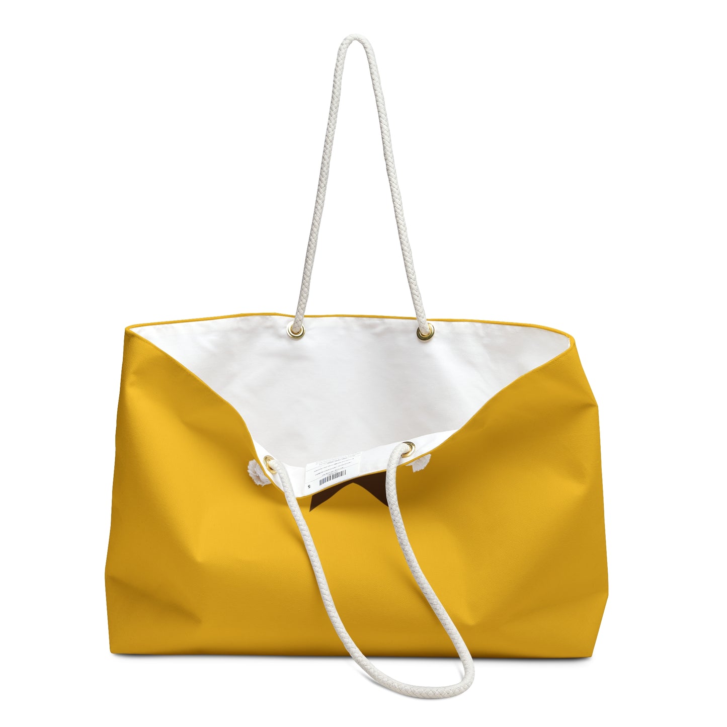 Yellow Star Weekender Bag — Large Star Tote for Beach & Weekend Getaways
